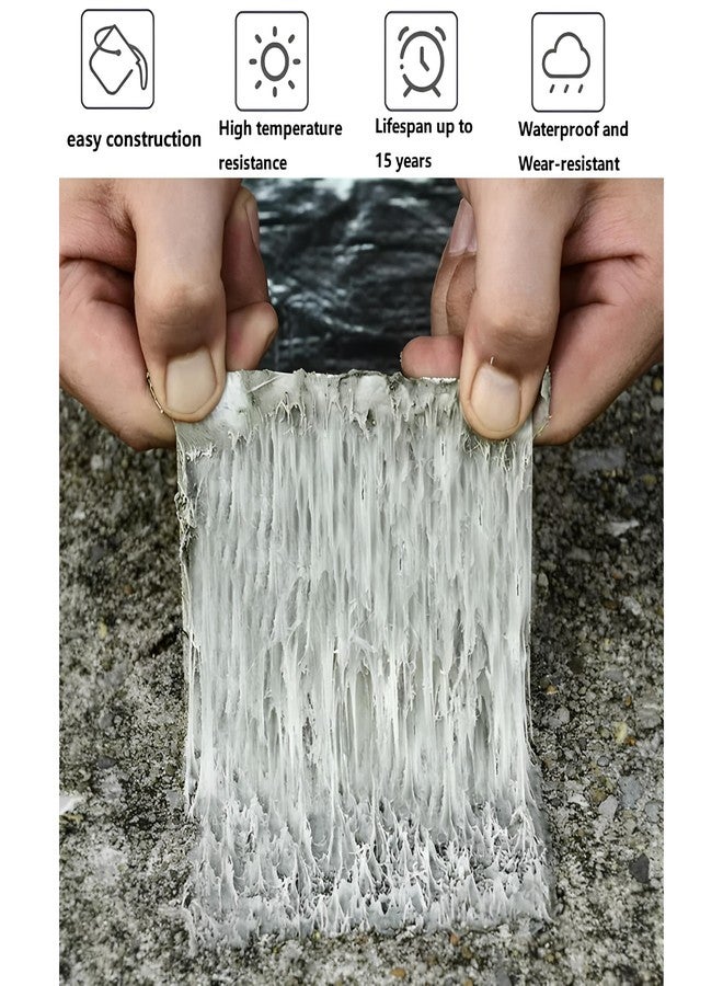 DOOMSDAY شريط DOOMSDAY المقاوم للماء لحل مشكلة تسرب الأنابيب وأسقف الخزانات - شريط من رقائق الألومنيوم مع لاصق فائق المقاومة للماء (10 سم × 5 م) - Image 4